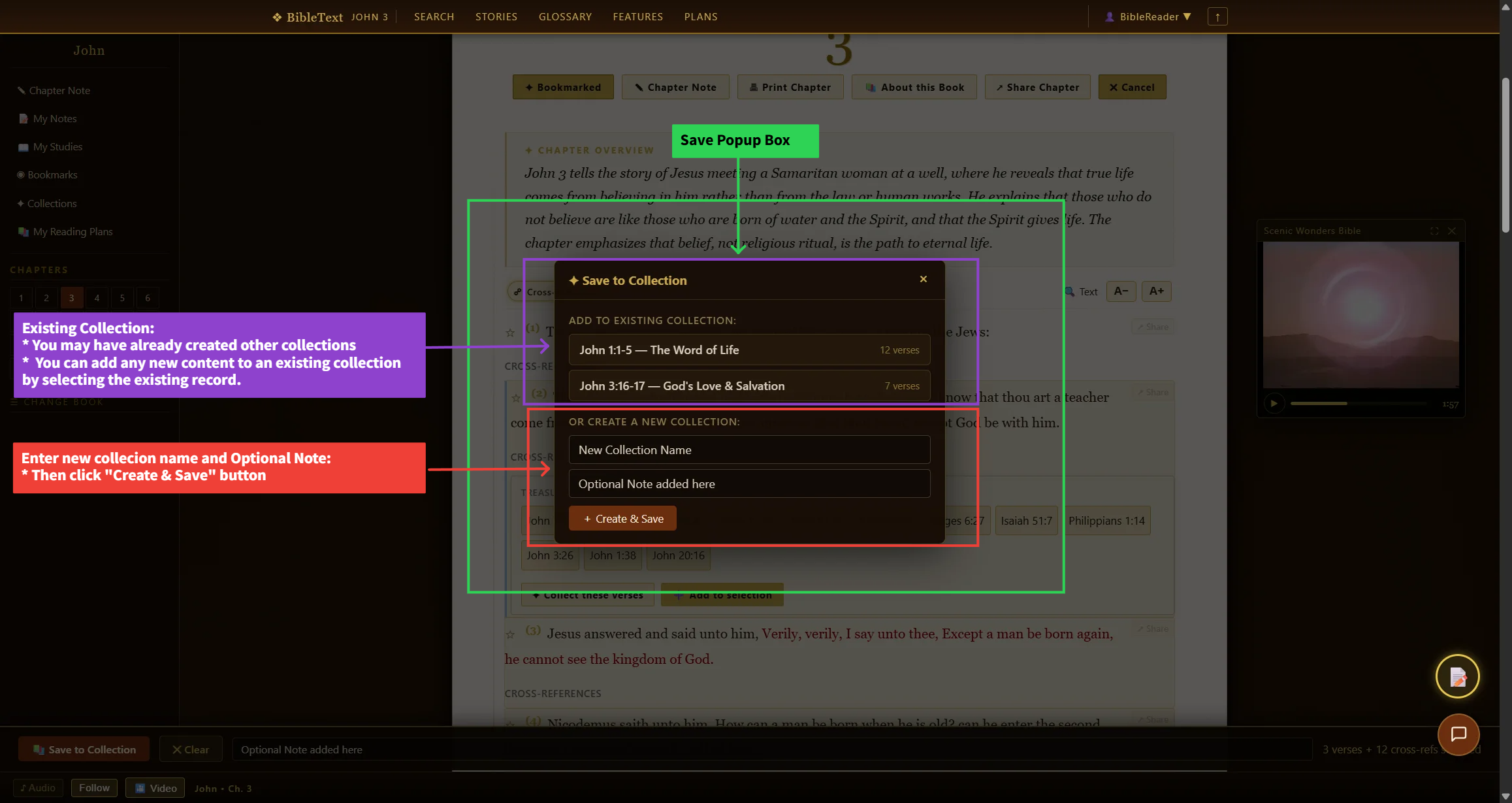 5. Save to Collection tab — close-up of this tool