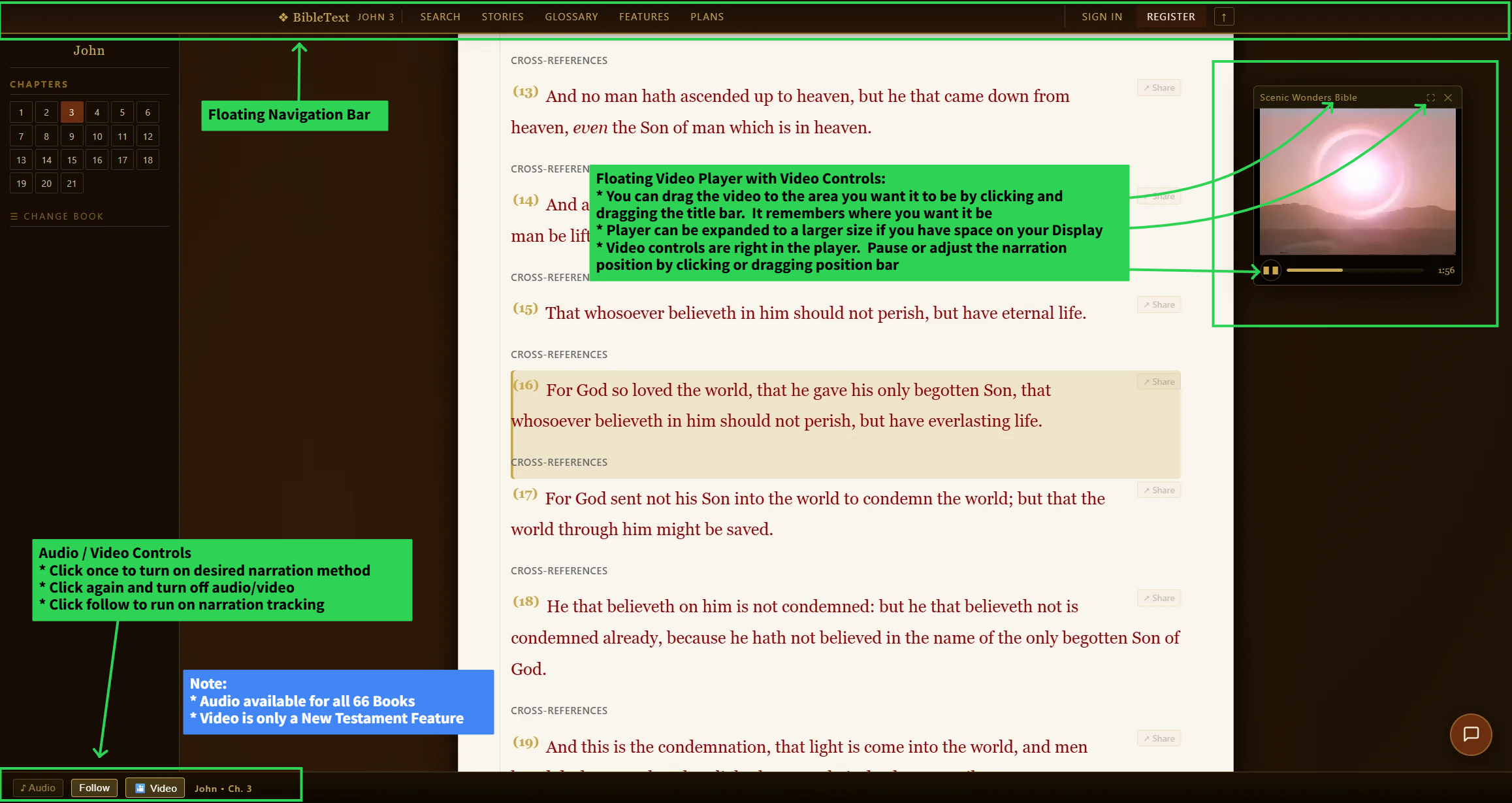 Video tab — close-up of this tool